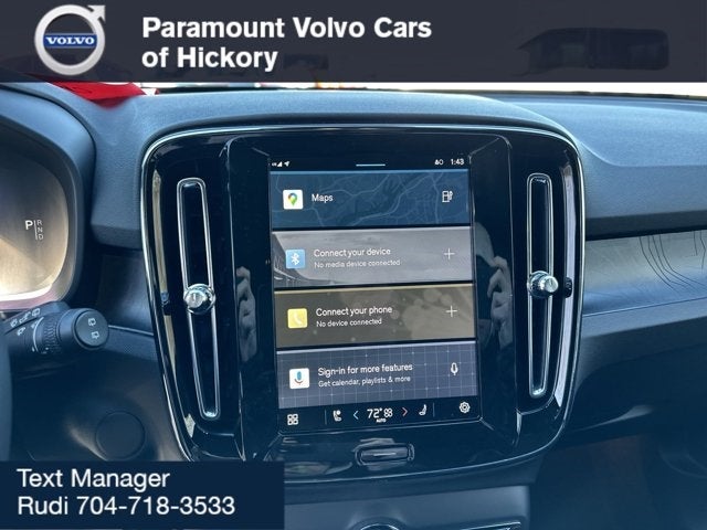 2024 Volvo XC40 Recharge Pure Electric Plus in Hickory , NC - Paramount Automotive